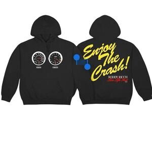 RODDY RICCH Enjoy The Crash! Hoodie Size 2X New without Tag MSRP $65 SOO